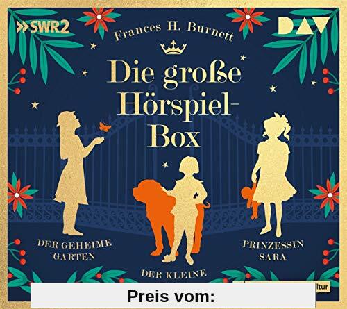 Die große Hörspiel-Box – Der geheime Garten, Der kleine Lord, Prinzessin Sara: Hörspiele mit Frank Elstner, Doris Schade u.v.a. (3 CDs)